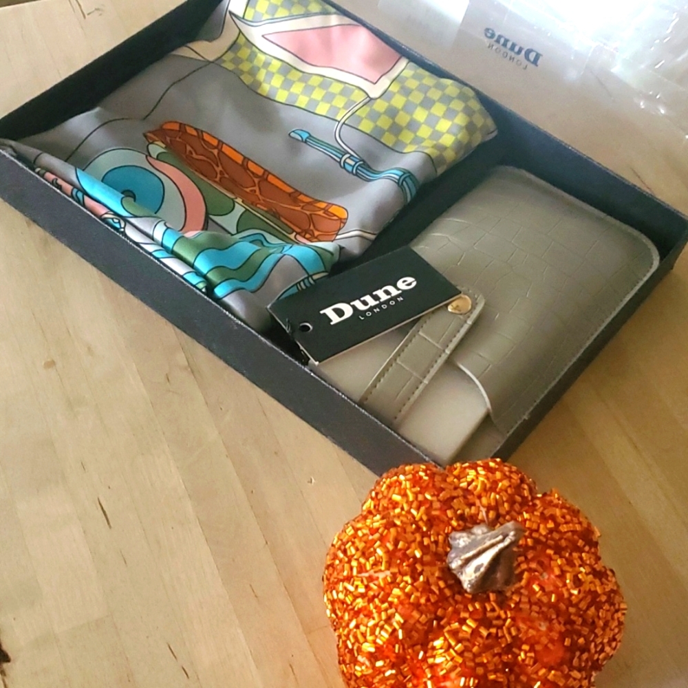 Dune London Smartphone Crossbody & Scarf Set